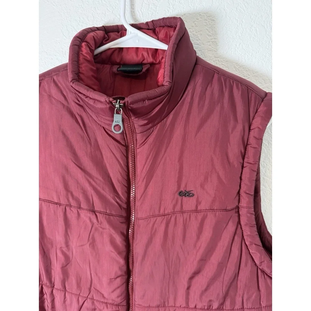 Nike SB 6.0 Puffer Jacket Vest Retro Mens Size Large Red